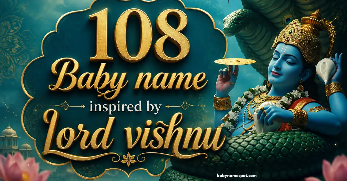 108 Baby Names Inspired by Lord Vishnu