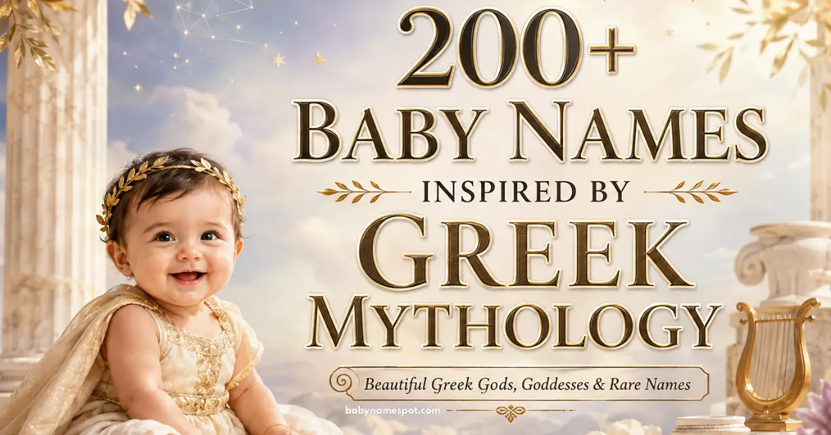 200+ Baby Names Inspired by Greek Mythology