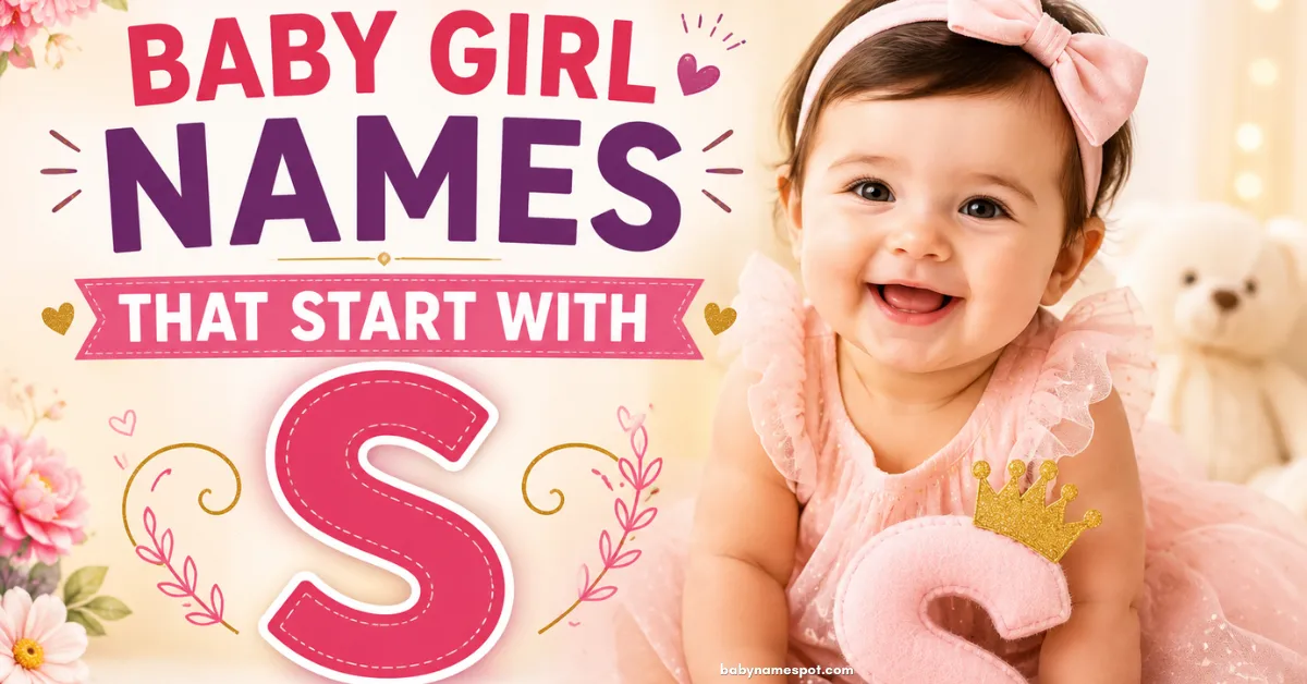 Baby Girl Names That Start With S: Beautiful, Unique & Rare Names