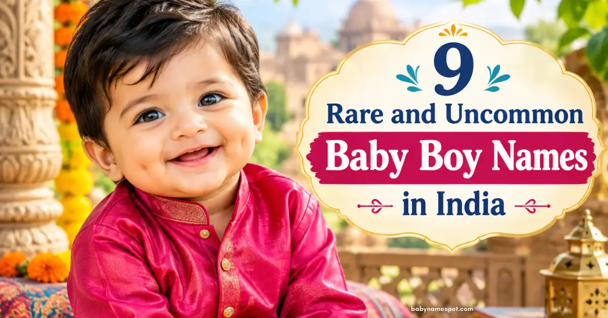 9 Rare and Uncommon Baby Boy Names in India