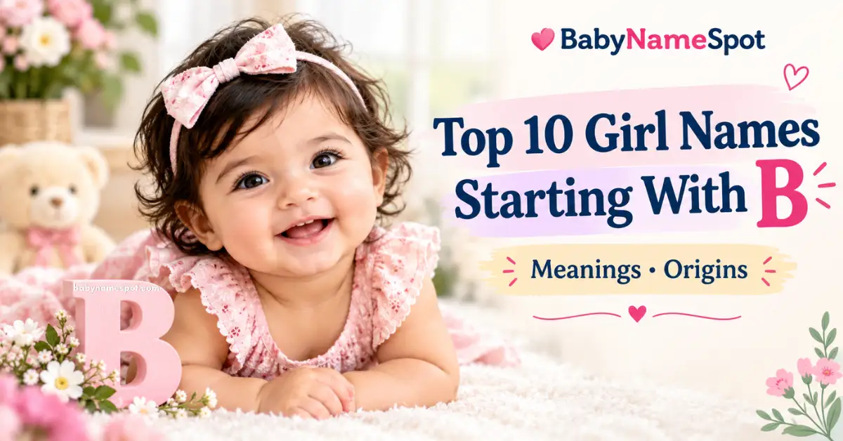 Top 10 Girl Names Starting With B: Meanings & Origins