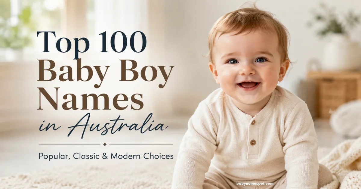 Top 100 Baby Boy Names in Australia: Popular & Unique Choices